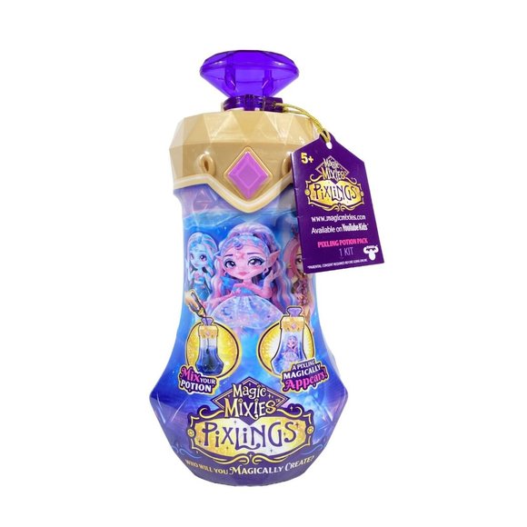 Magic Mixies Pixlings Unia The Unicorn Doll Potion Reveal Bottle 1 Kit - Picture 3 of 13